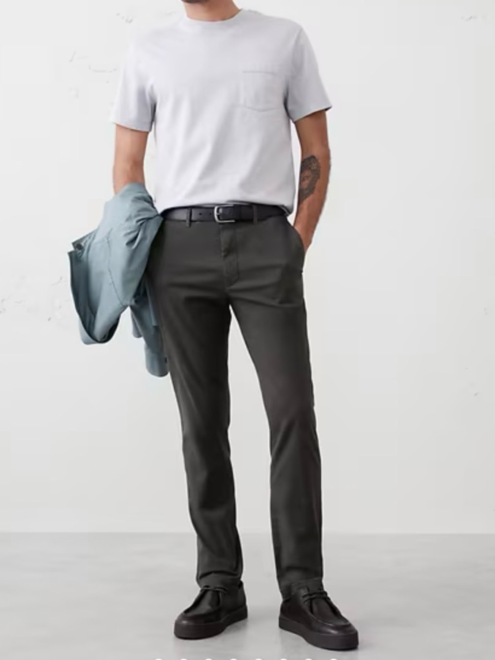 Banana Republic Navy Skinny Fit Chinos